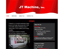 Tablet Screenshot of jtmachineinc.com